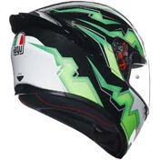Integral Motorcycle Helmet Agv K1 S KRIPTON Black Green
