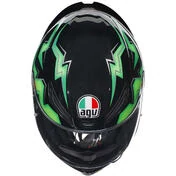 Integral Motorcycle Helmet Agv K1 S KRIPTON Black Green