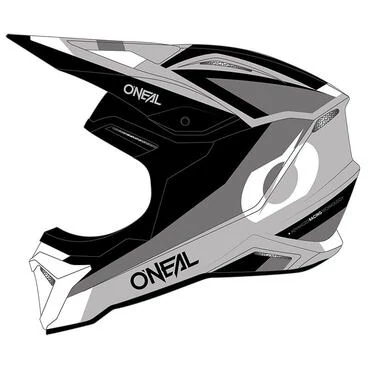 O Neal 1 Srs 2206 Stream Мотошлем Grey Серый