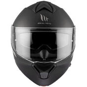 Modular Motorcycle Helmet P/J Mt Helmet GENESIS SV S Solid A1 Matt Black