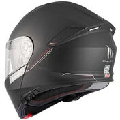 Modular Motorcycle Helmet P/J Mt Helmet GENESIS SV S Solid A1 Matt Black