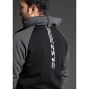 Ls2 THROTTLE Motorcycle Casual Sweatshirt Jacket Black Dark Grey