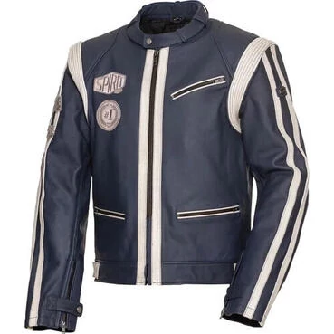 Classic leather мотокуртка 4.0 Blue