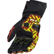 Motorcycle Racing Gloves Ls2 Feng CE Black Red Yellow Fluo