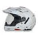 AFX FX-55 Solid White Moto Мотошлем