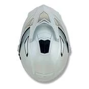 AFX FX-55 Solid White Moto Helmet