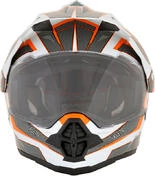 Cacso Integral Motorcycle Dual Sport Afx FX-39 VELETA Orange color