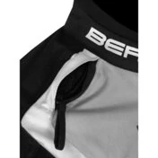 Motorcycle Jacket in Berik 2.0 Technical Fabric NJ-203302 WP Supersonik Camouflage Black Gray
