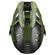 O Neal Ex-srs Hitch Helmet Black Olive Зеленый