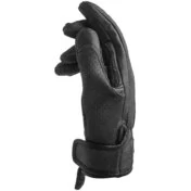 Custom Gms FLORIDA Black Leather Motorcycle Gloves