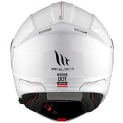 Modular Motorcycle Helmet P/J Mt Helmet GENESIS SV S Solid A0 Glossy White