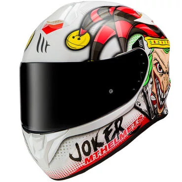 Mt Мотошлемs Targo Joker A0 Мотошлем White Белый