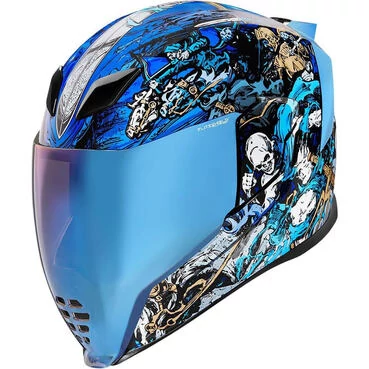 ICON Airflite 4Horsemen Full Face Helmet Синий