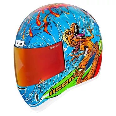 ICON Airform™ Dino Fury Full Face Helmet Синий