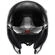 SHARK Evojet Dual Blank Modular Helmet Anthracite / Black / Anthracite