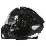 LS2 FF811 Vector II Splitter Full Face Helmet Черно-белый