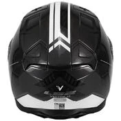 LS2 FF811 Vector II Splitter Full Face Helmet Черно-белый
