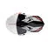 Acerbis X-track 2206 Helmet Black White Белый