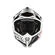 Acerbis X-track 2206 Helmet Black White Белый