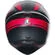 Integral Motorcycle Helmet Agv K1 S WARMUP Black PINK