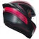 Integral Motorcycle Helmet Agv K1 S WARMUP Black PINK