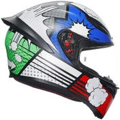 Integral Motorcycle Helmet Agv K1 S BANG Matt Italy Blue