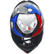 Integral Motorcycle Helmet Agv K1 S BANG Matt Italy Blue