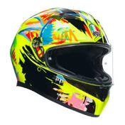 AGV K3 E2206 MPLK Full Face Helmet Rossi Winter Test 2019