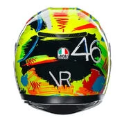 AGV K3 E2206 MPLK Full Face Helmet Rossi Winter Test 2019