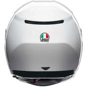 Integral Motorcycle Helmet Agv K3 Mono White Silk