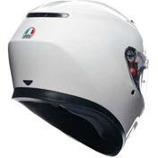 Integral Motorcycle Helmet Agv K3 Mono White Silk