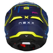 NEXX Y.100R Urbangram Full Face Helmet Indigo Blue MT