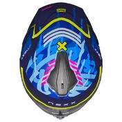 NEXX Y.100R Urbangram Full Face Helmet Indigo Blue MT