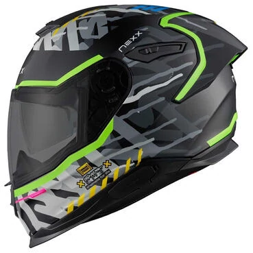 NEXX Y.100R Urbangram Full Face Helmet Black MT