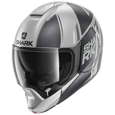 SHARK Evojet Vyda Modular Helmet Matte Silver / Anthracite / Black