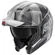 SHARK Evojet Vyda Modular Helmet Matte Silver / Anthracite / Black