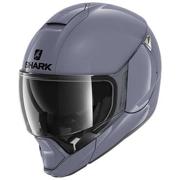 SHARK Evojet Blank Modular Helmet Nardo Grey