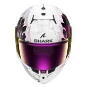 SHARK D-Skwal 3 Mayfer Full Face Helmet White / Violet / Anthracite