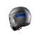 SHARK Street Drak Convertible Helmet Anthracite / Chrome /Blue