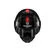 SHARK Street Drak Convertible Helmet Black / Chrome /Red