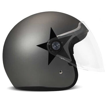 DMD P1 Open Face Helmet Звездно-серый