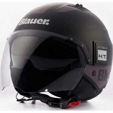 Moto Jet Мотошлем in Blauer BET HT Fiber Black Anthracite