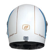 GARI G07X Fiberglass Full Face Helmet Sedona / Matt Black / Matt White