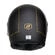GARI G07X Fiberglass Full Face Helmet Sedona / Matt Black