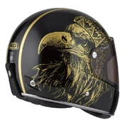 NZI Street Track 4 Full Face Helmet Glossy Boss Gold