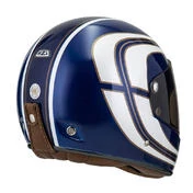 NZI Street Track 4 Full Face Helmet Glossy Doublet Blue