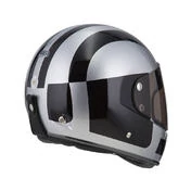 NZI Street Track 4 Full Face Helmet Matt Comando Silver