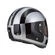 NZI Street Track 4 Full Face Helmet Matt Comando Silver