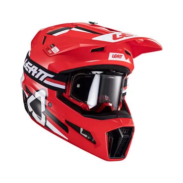 Leatt 3.5 2024 Мотошлем Red Красный