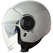 Mt Helmets VIALE SV S SOLID A12 Glossy Gray Motorcycle Jet Helmet
